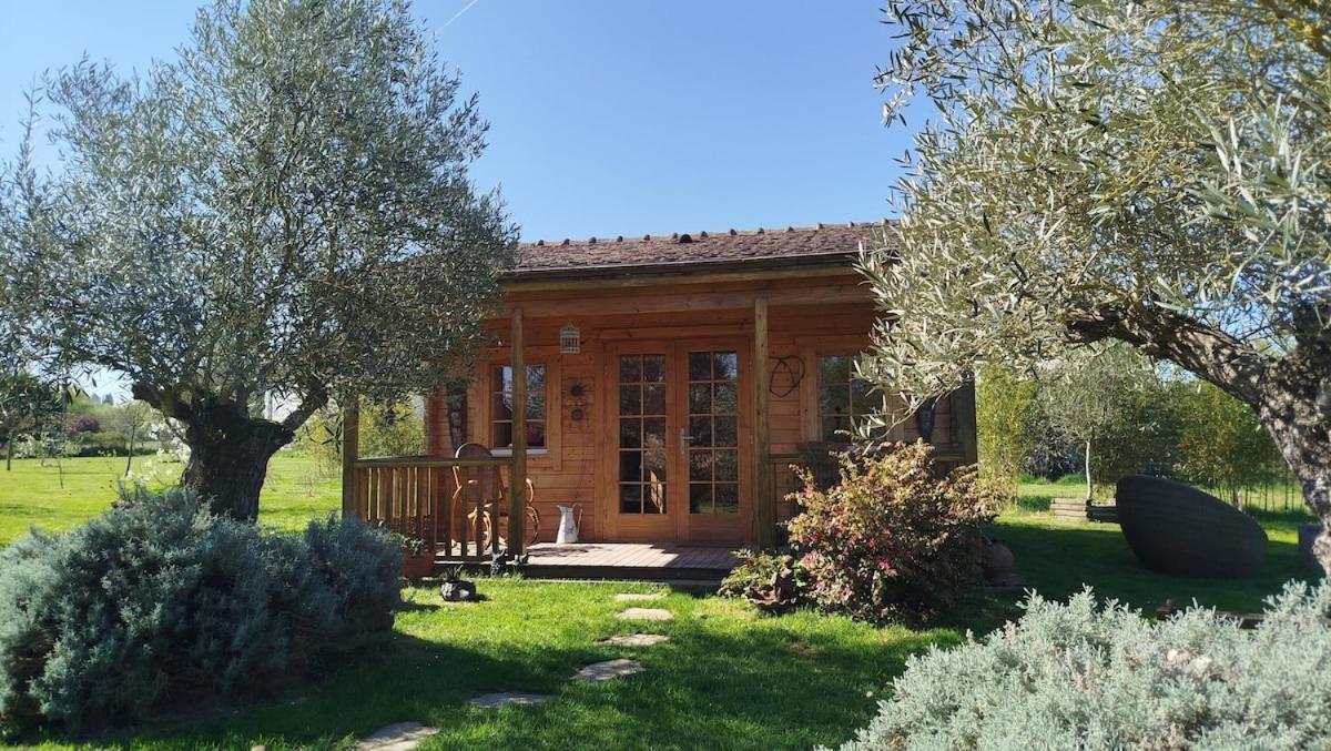 Chalet Bois Pleine Campagne A Pontigny Exterior photo
